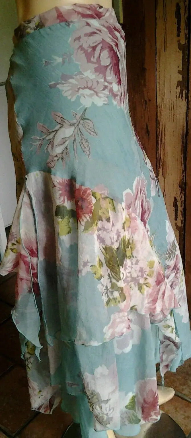 Pixie hippy fairly skirt size xxl. lined, floaty, gorgeous summer skirt rene derby