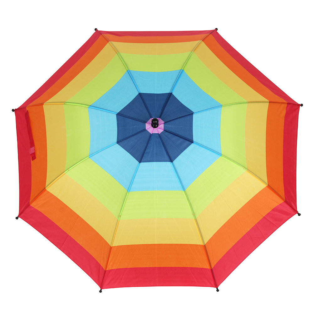 Rainbow Stripe Umbrella Wonkey Donkey Bazaar