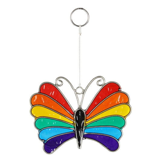 Rainbow Butterfly Suncatcher Wonkey Donkey Bazaar