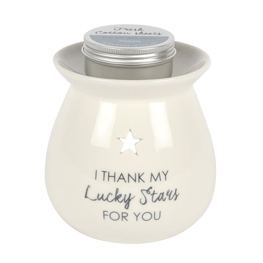 Lucky Stars Wax Melt Burner Gift Set Wonkey Donkey Bazaar