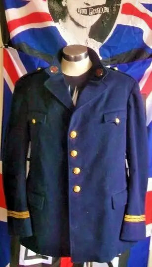 STEAMPUNK TRUE Vintage Military Jacket.38/40" CHEST.STATEMENT PIECE.STAGEWEAR Wonkey Donkey Bazaar