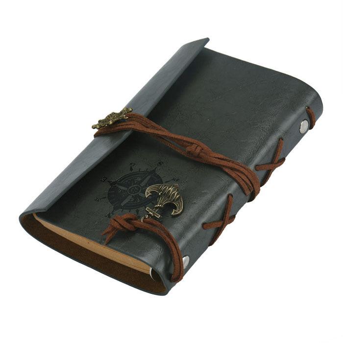 STEAMPUNK Vintage Style Leather Cover Notebook Journal Diary String Nautical freeshipping - Wonkey Donkey Bazaar