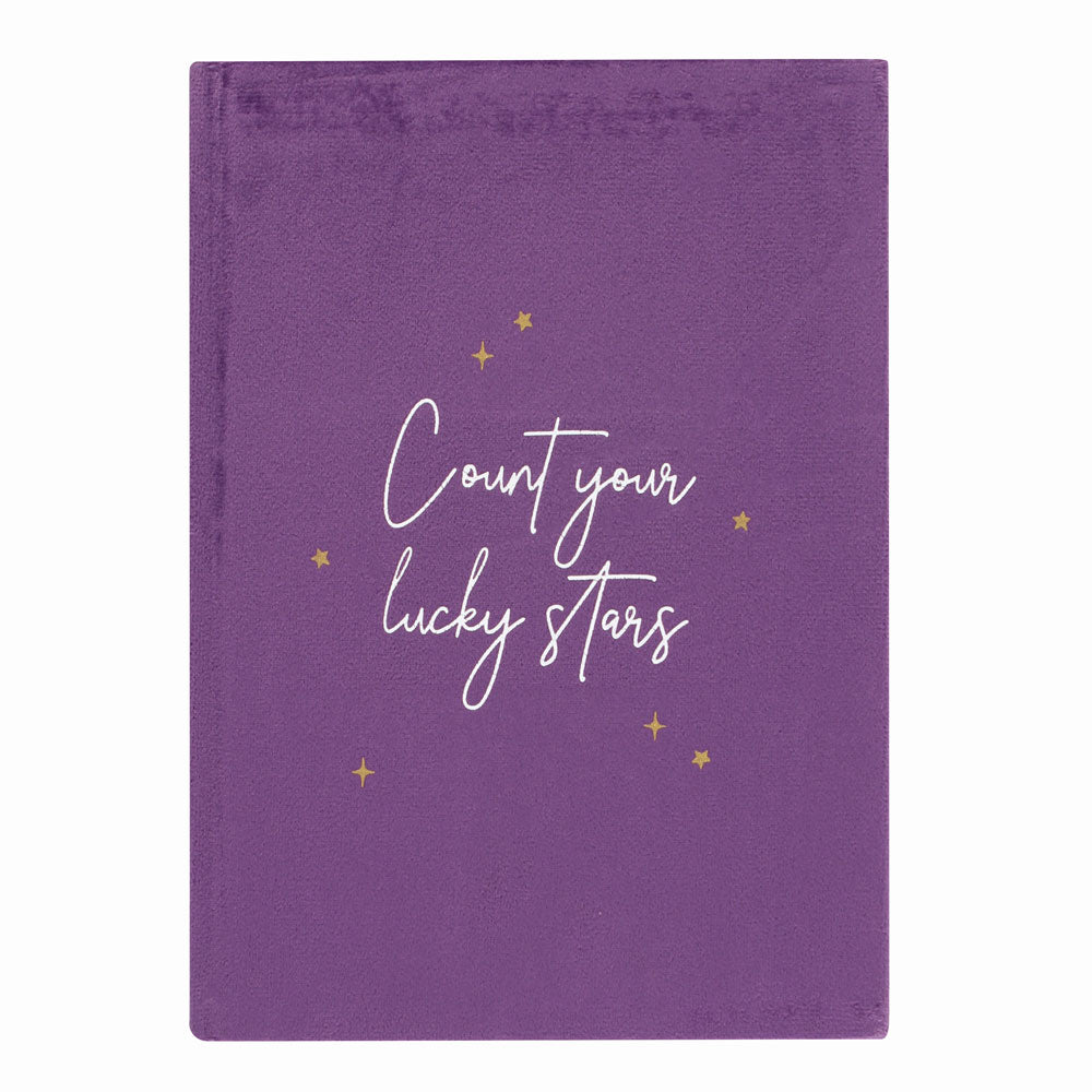 Star Sign Constellation Velvet Notebook Wonkey Donkey Bazaar