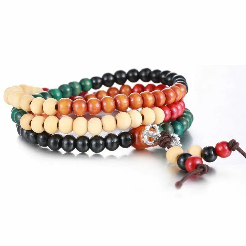 Sandalwood 6mm Buddhist Meditation/fENG  108 Prayer Beads Mala Bracelet Necklace Unbranded