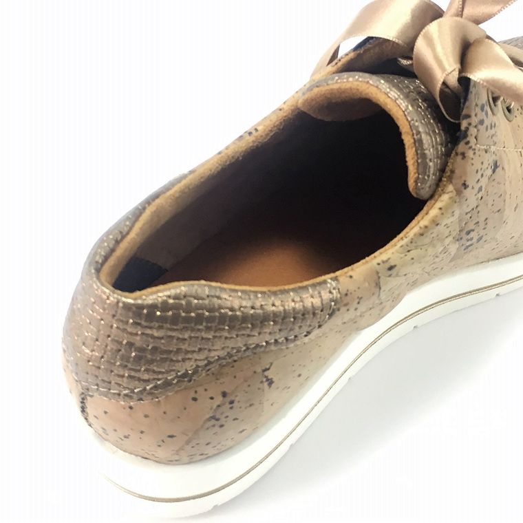Cork Low Top Trainer Eco Tennis Sneaker Made from Cork, Womens Casual Shoe Fashion Trainers Lace Up Sneakers Moddanio