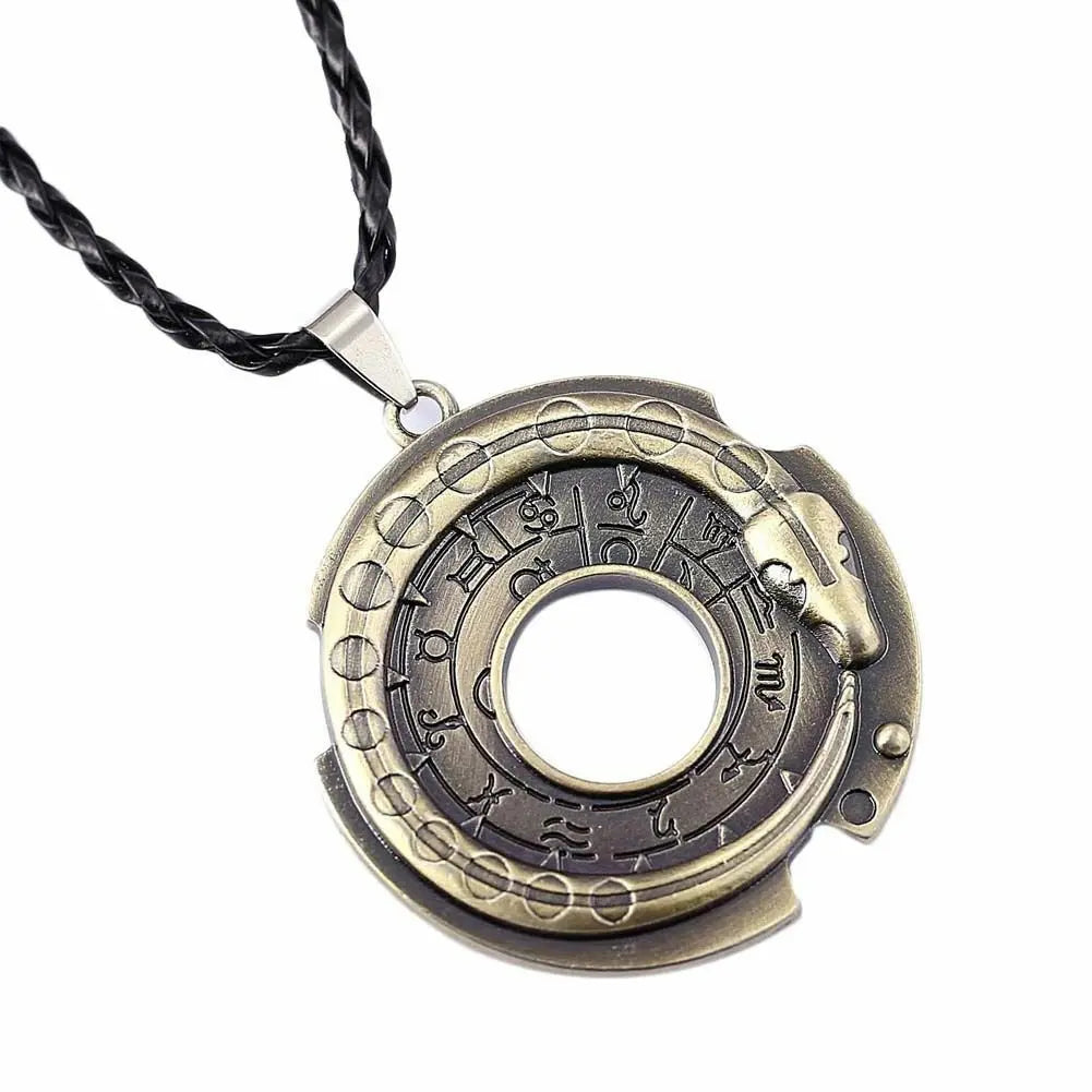 Unisex Metal Jewellery Amulet Pendant Necklace Lucky Protective Talisman Unbranded