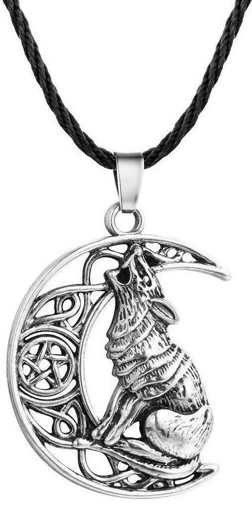 Valknut Odin 's Symbol of Norse Viking Warriors Men's silver Pendant Necklace QIAMNI