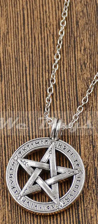 Vintage Norse Viking Nordic Myth Pendant Necklace Odin Axe Amulet Jewelry Gift Unbranded