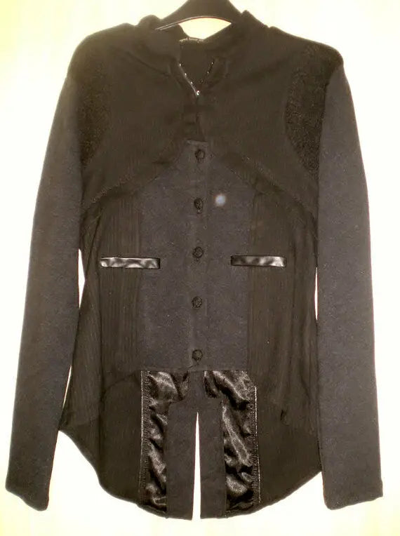 Vintage STEAMPUNK black/grey morning jacket/tailcoats fancy dress or goth style- Wonkey Donkey Bazaar