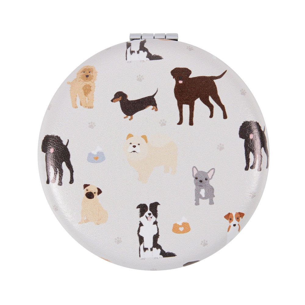 Wags &amp; Whiskers Dog Compact Mirror Wonkey Donkey Bazaar