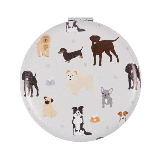 Wags &amp; Whiskers Dog Compact Mirror Wonkey Donkey Bazaar