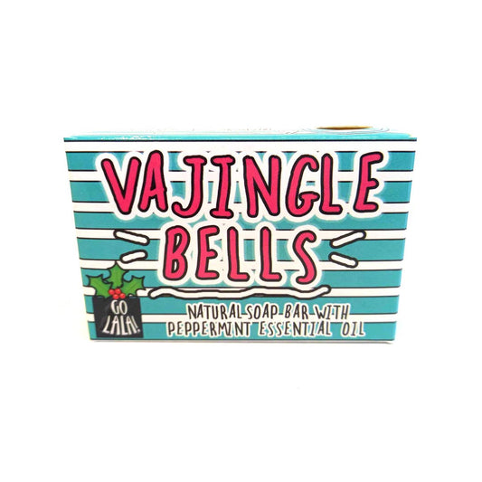 Vajingle Bells Soap Bar Funny Rude Novelty Gift
