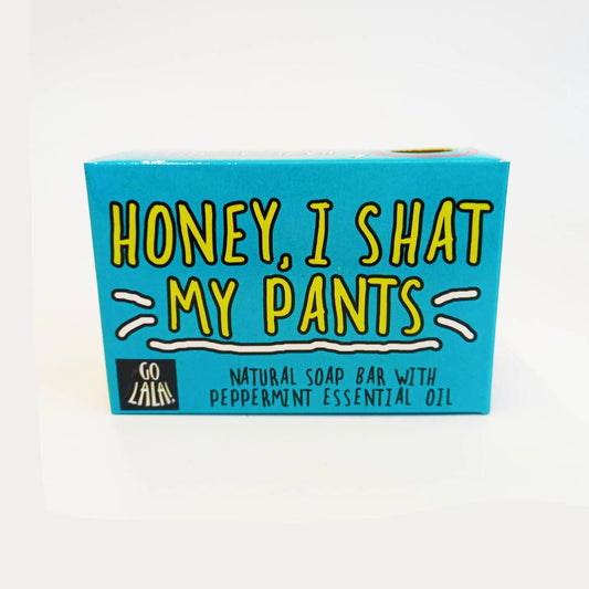 Shat My Pants Soap Bar Funny Rude Novelty Gift Vegan