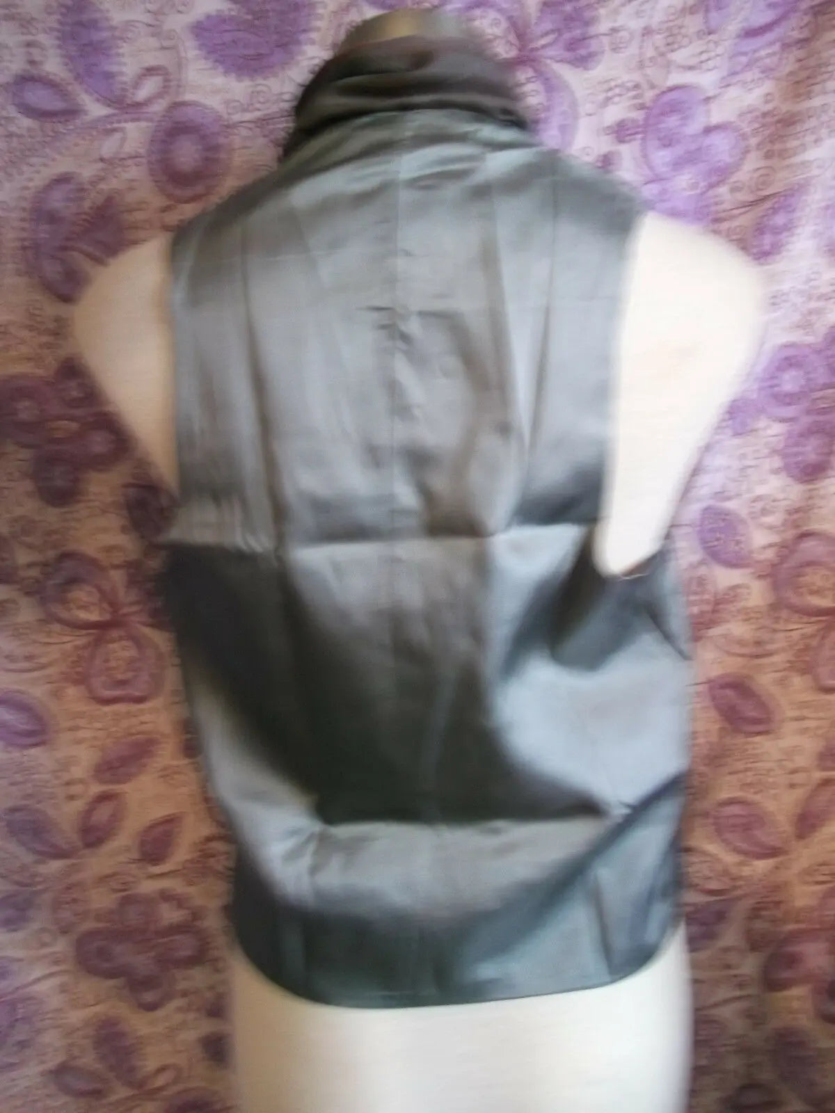 funky Steampunk/TrueVintage mens/unisex grey pinstripe  Waistcoat-Size38"-4893 Unbranded