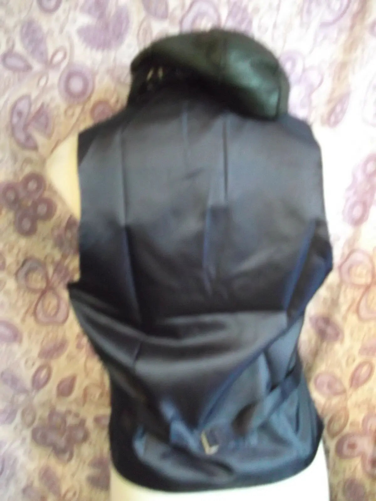 funky Steampunk/TrueVintage mens/unisex navy pinstripe Waistcoat Size36" Unbranded