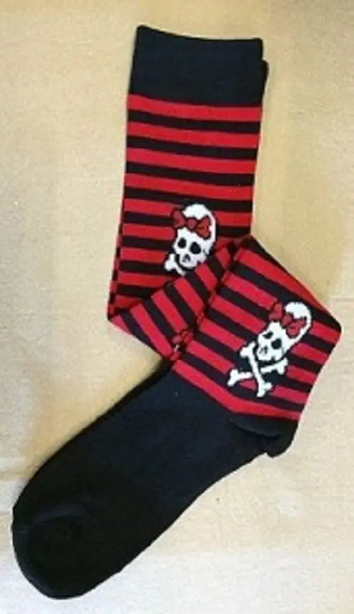 funky punk socks-women/girlies .2 different designs available.up2 size7 Unbranded