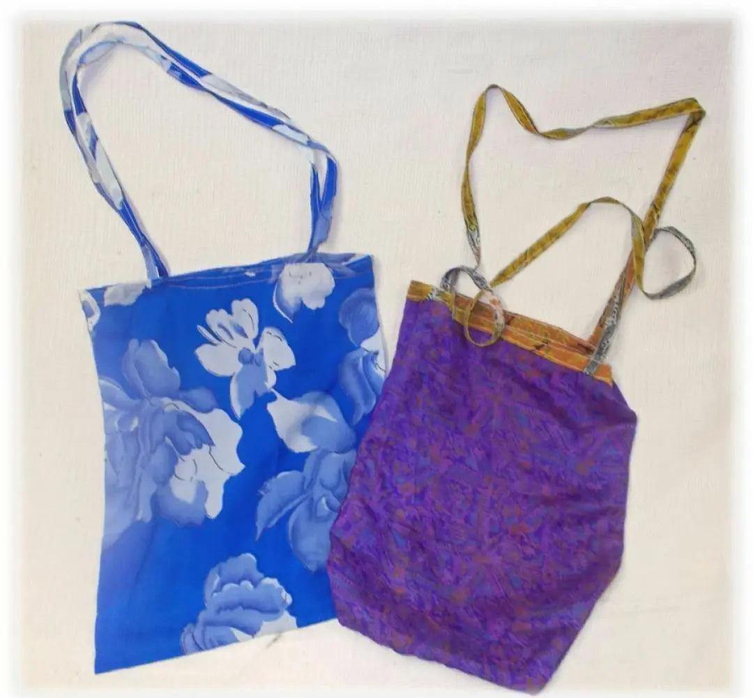 gorgous silk Sari Shopper Shoulder/Beach Bags Lightweight Unbranded