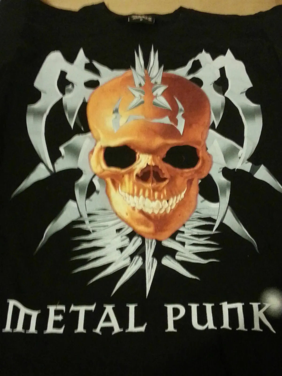 goth/punk/emo/-' METAL PUNK' SKULL T-SHIRTS.  SIZES MEDIUM, LARGE, EXTRA LARGE Emo