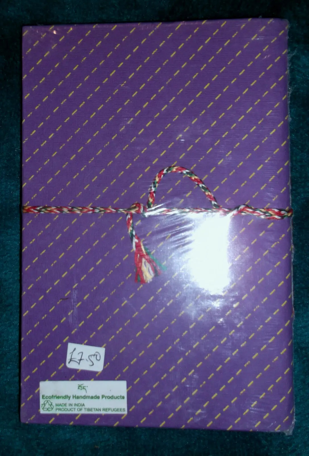 handmade ecofriendly Deity individual book, hand-made paper, by Tibetan refugees Wonkey Donkey Bazaar