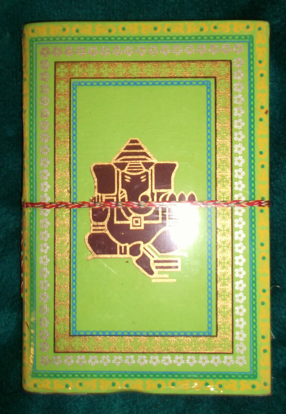 handmade ecofriendly Deity individual book, hand-made paper, by Tibetan refugees Wonkey Donkey Bazaar