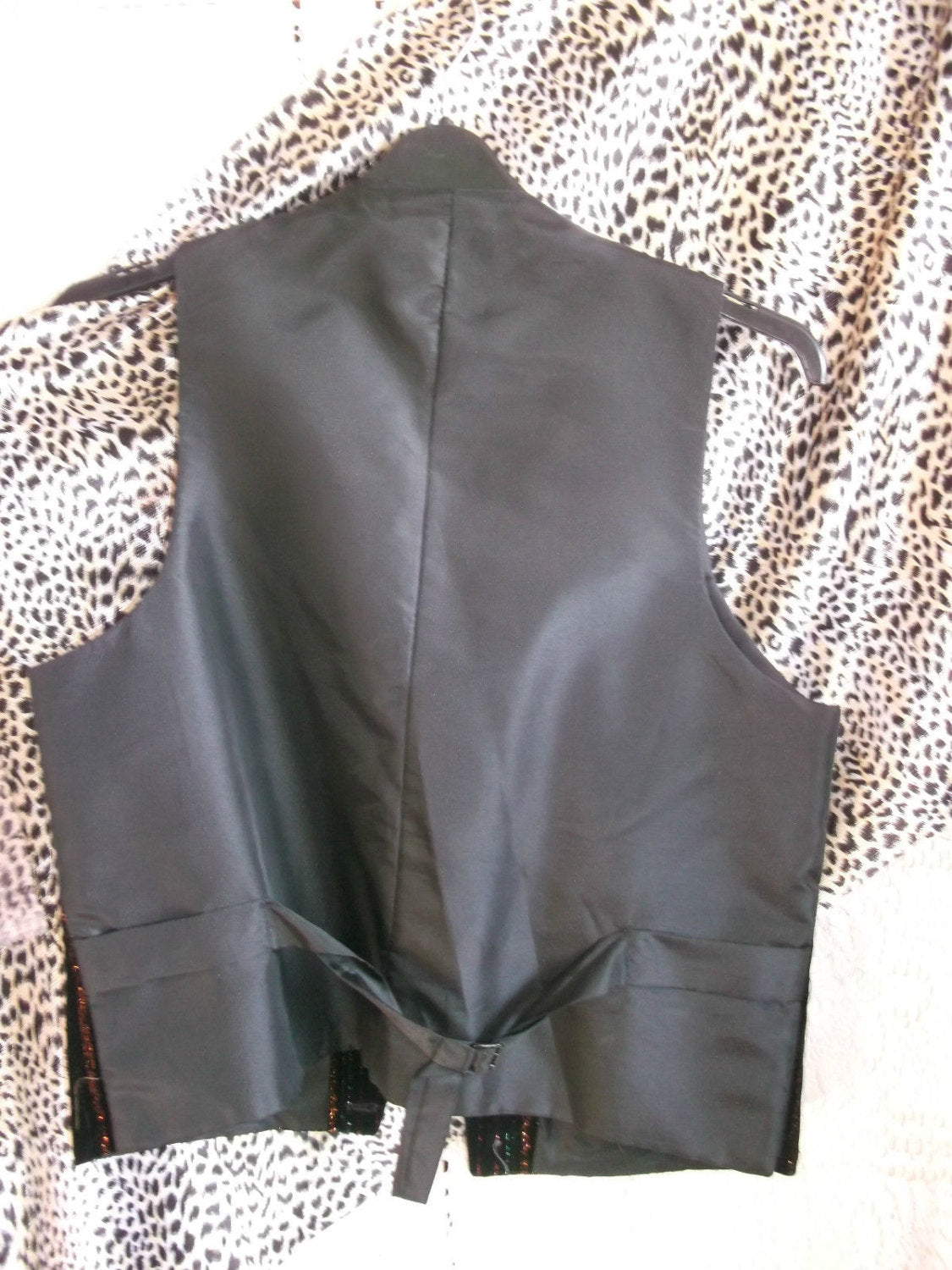 Unisex Funky waistcoat-2 designs available.size 46" chest/SIZE XL Wonkey Donkey Bazaar