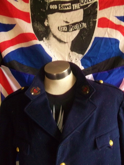 STEAMPUNK TRUE Vintage Military Jacket.38/40" CHEST Wonkey Donkey Bazaar