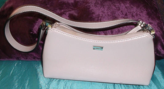 Fiorelli cream leather small shoulder bag-1strap.zip fastener/innner pockets Wonkey Donkey Bazaar