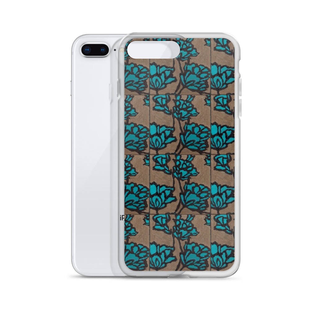Original Exclusive Designer iPhone Case by Aditi Kali "blue peony" Wonkey Donkey Bazaar