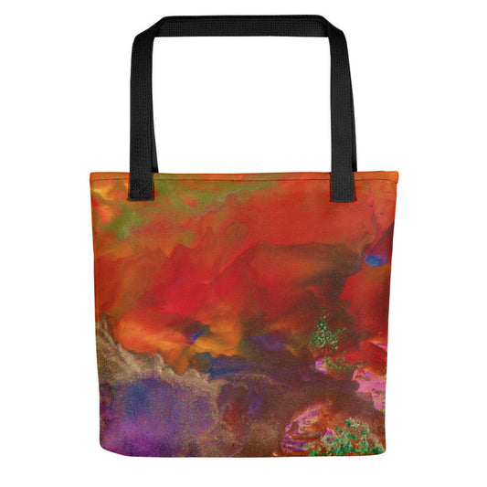 Original Exclusive Designer Tote bag by Aditi Kali "sunset" Wonkey Donkey Bazaar