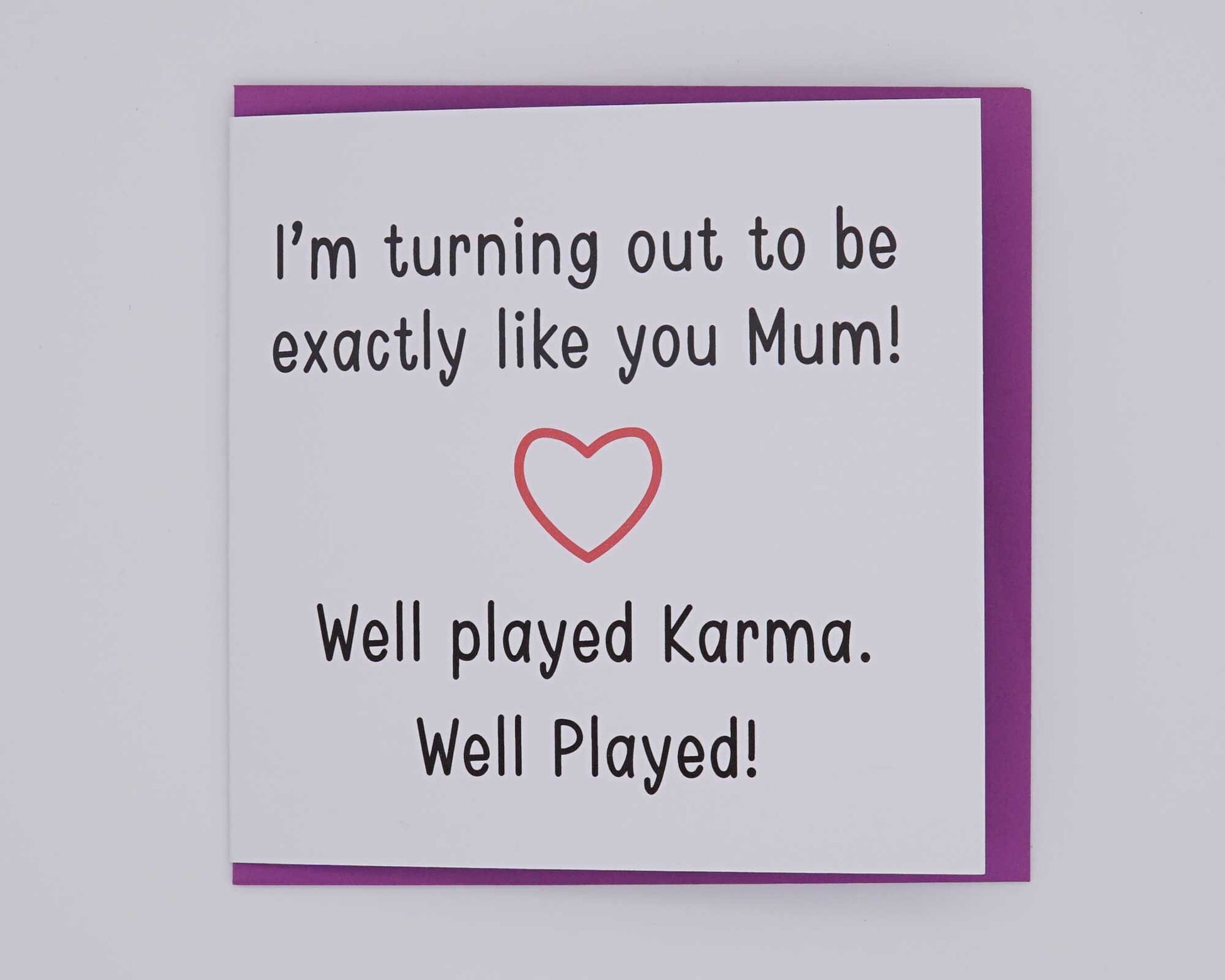 Just Like You Mum Card Morning Cuppa Gifts