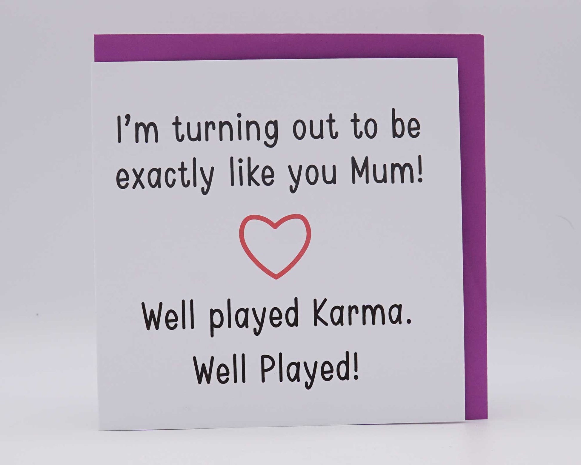 Just Like You Mum Card Morning Cuppa Gifts