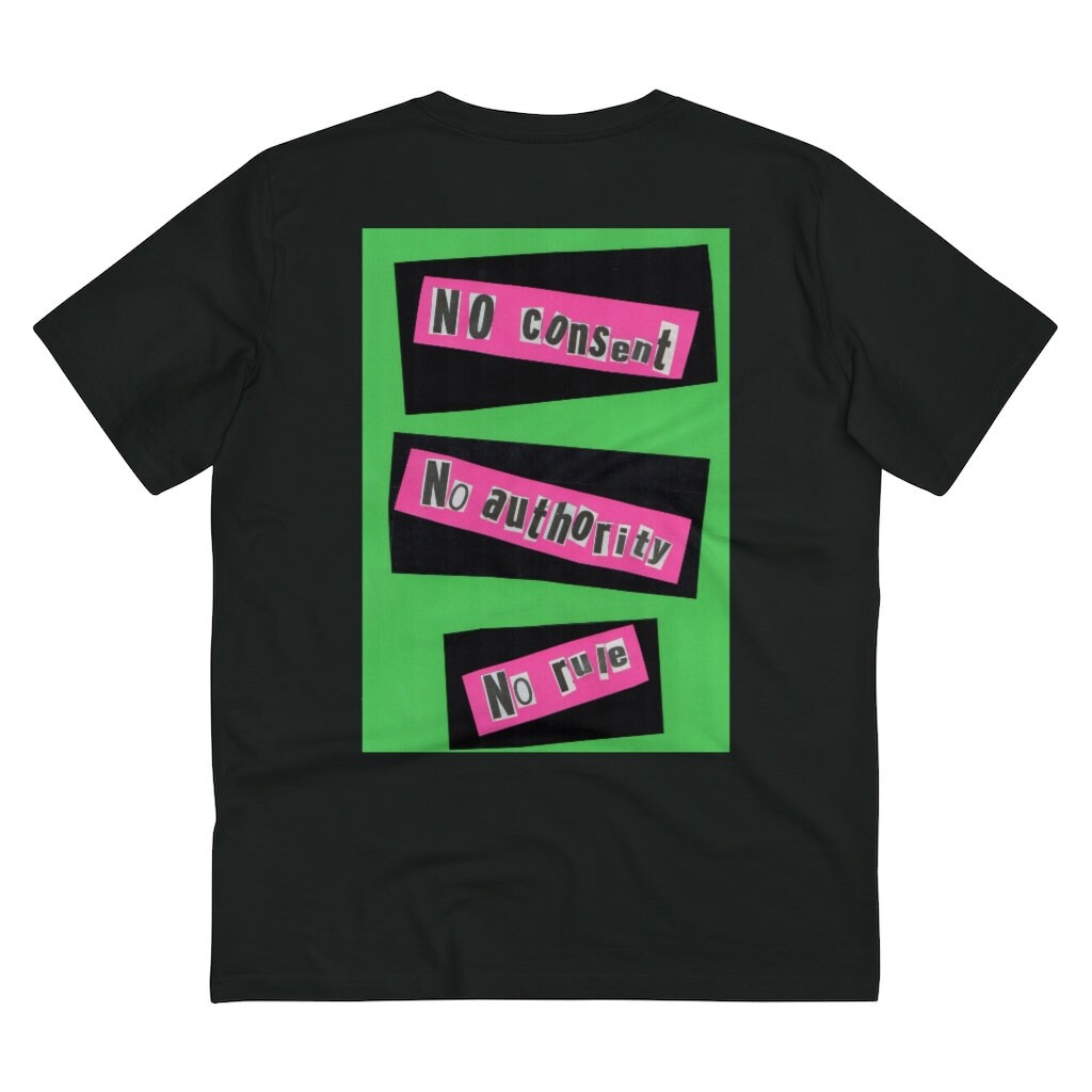 Organic Creator T-shirt - Unisex.silent complicity Wonkey Donkey Bazaar