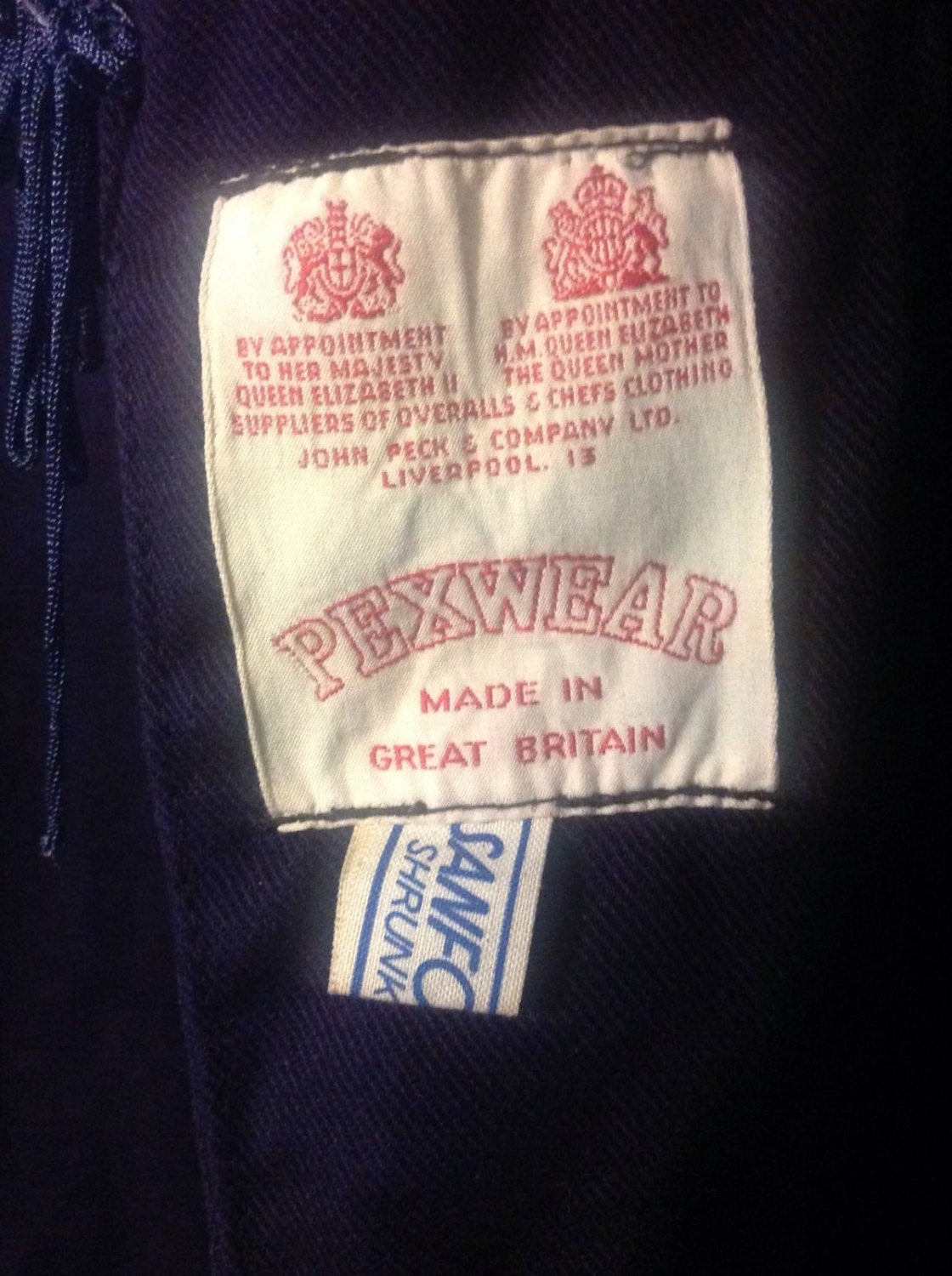 Vintage Unisex 1960s uniform jacket Mens S Libertines Punk ship steward Pexwear Hipster Wonkey Donkey Bazaar