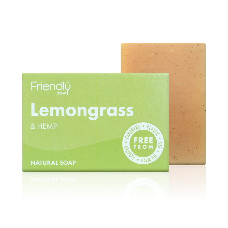 Bath Soap - Lemongrass & Hemp Friendly Soap