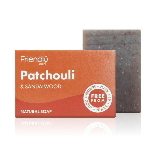 Bath Soap - Patchouli & Sandalwood Friendly Soap