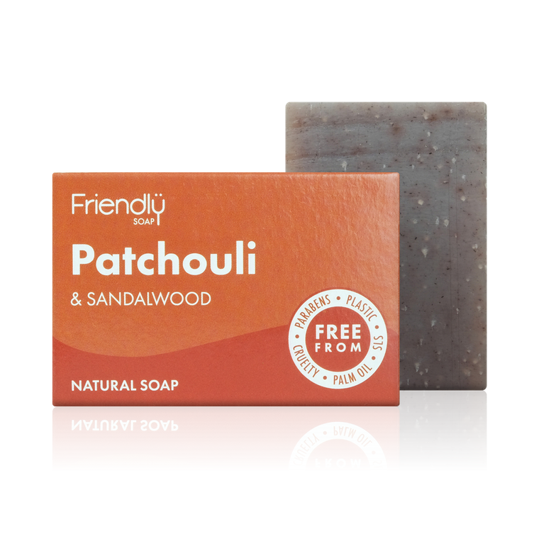 Bath Soap - Patchouli & Sandalwood Friendly Soap