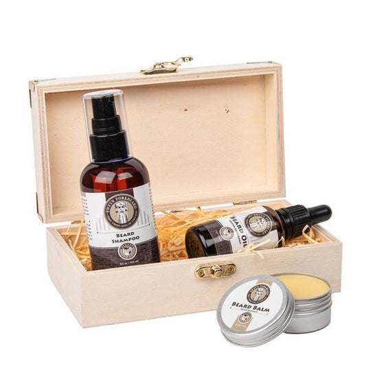 Gift Set Essentials for Growth & Care the Beard Sweyn Forkbeard
