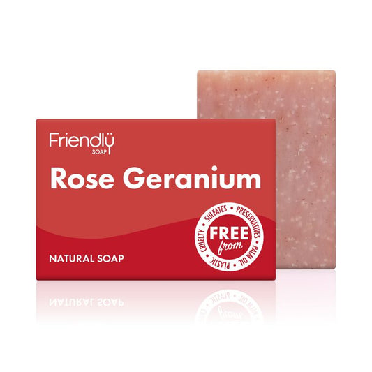 Rose Geranium Soap Friendly Soap