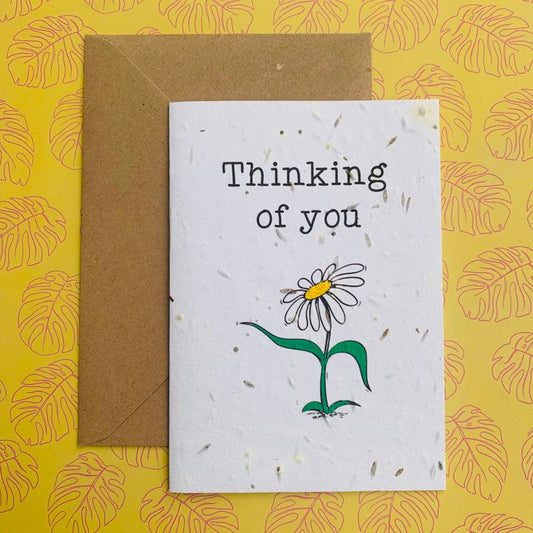 Thinking of you - Wildflower Plantable Seed Card Plantiful Paper Company