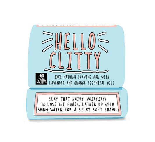 Hello Clitty Shave Bar - Funny Rude Gift Aromatherapy Vegan Award Winning (copy) Go La La