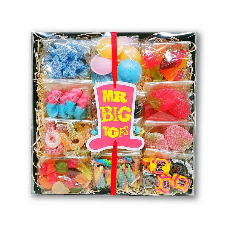 Vegan 12 Bag Gift Box Mr Big Tops Ltd
