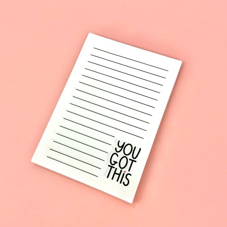 You Got This Notepad Self Love Shop