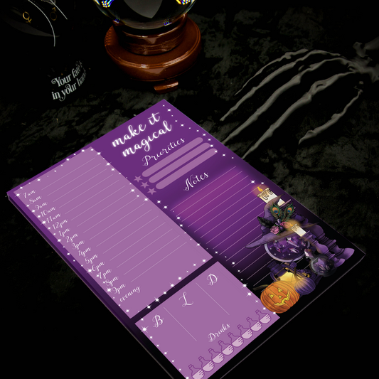 Witches A5 Daily Planner The Gothic Stationery Company