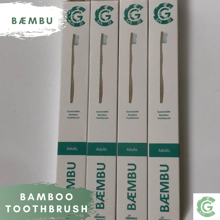 The Essential Adults Bamboo Toothbrush Conscious Generation