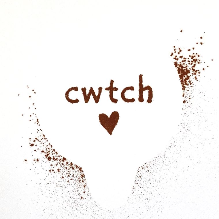 Cwtch Coffee Stencil Butler & Grace