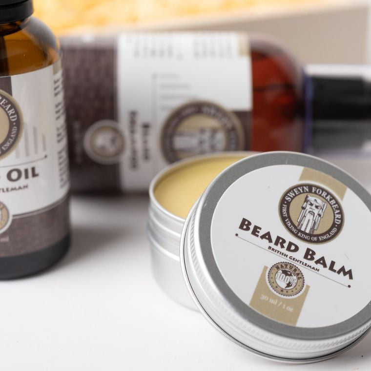 Gift Set Essentials for Growth & Care the Beard Sweyn Forkbeard
