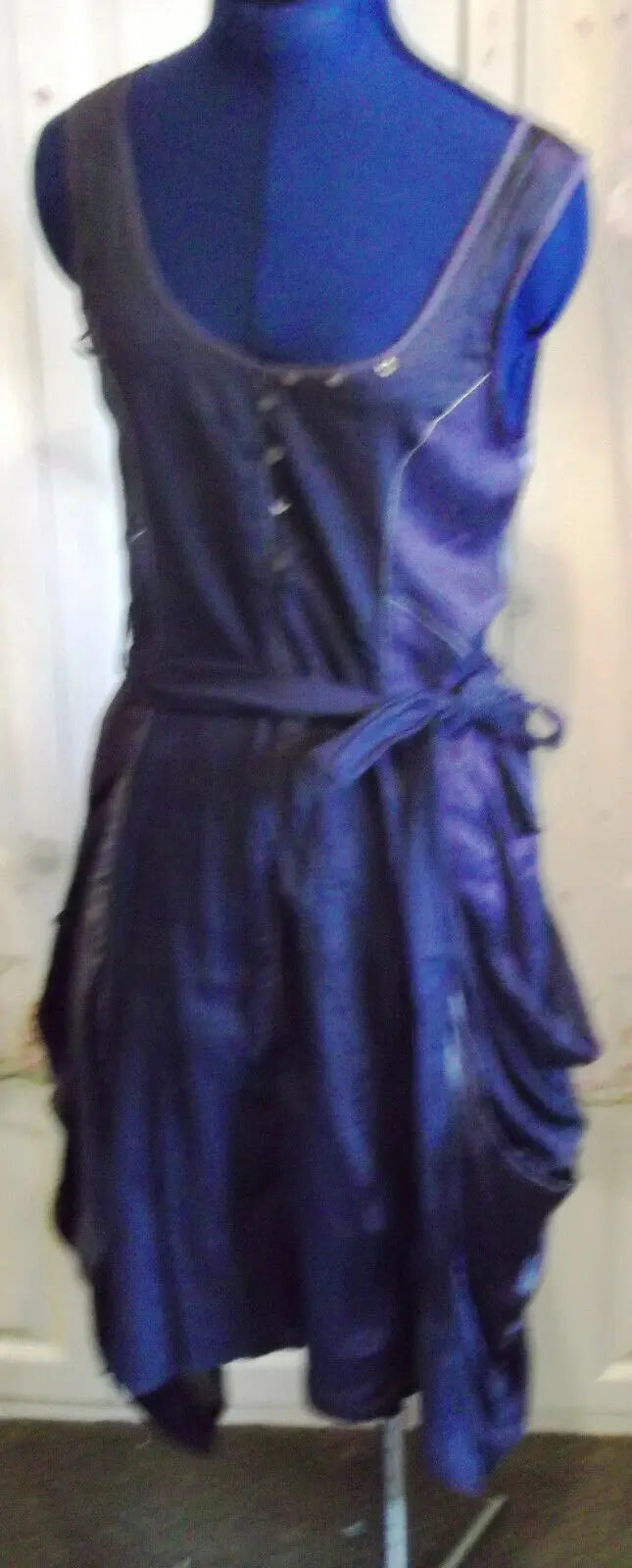 purple,Joe Browns Sacred spirit Ladies Dress Size 8, fit & flare.unusual,silky Joe Browns